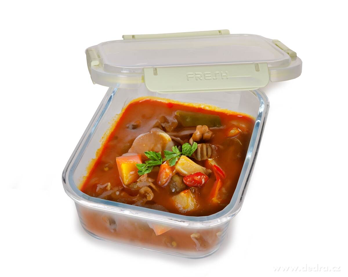 CVAK&CVAK sklenená dóza na potraviny 1000 ml