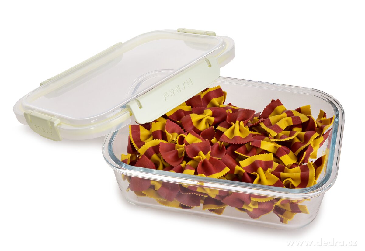 CVAK&CVAK sklenená dóza na potraviny 1300 ml