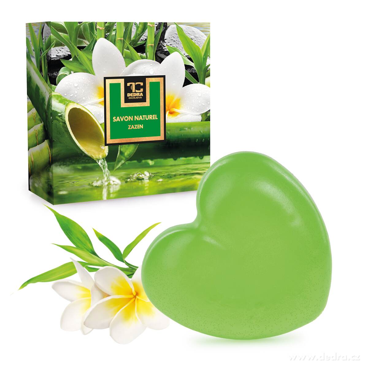 ZAZEN | ručně vyráběné rostlinné mýdlo s kokosovým olejem & glycerinem | 85 g