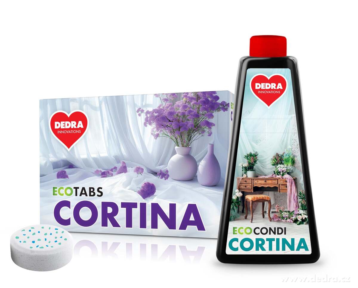 SADA CORTINA | Pro hebké a jemné záclony s kondicionérem
