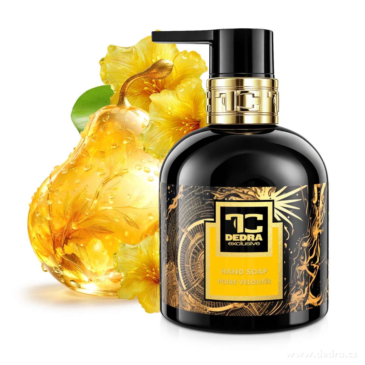 SAMETOVÁ HRUŠKA | exkluzivní šetrné tekuté mýdlo s glycerinem & Aloe vera | 320 ml