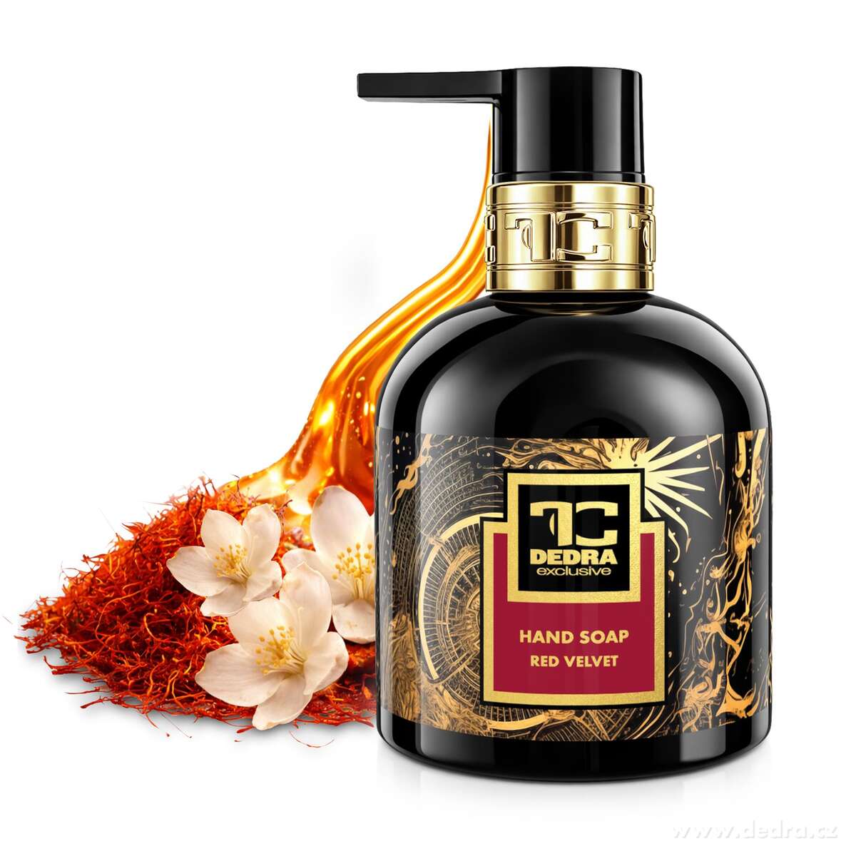 RED VELVET | exkluzivní šetrné tekuté mýdlo s glycerinem & Aloe vera | 320 ml