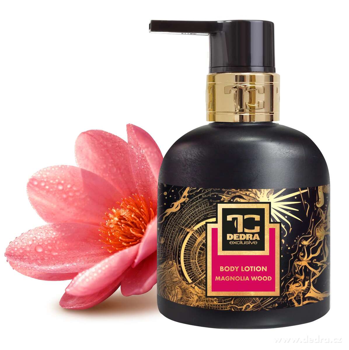 Prírodné zvláčňujúce telové mlieko s exkluzívnym parfémom MAGNOLIA WOOD