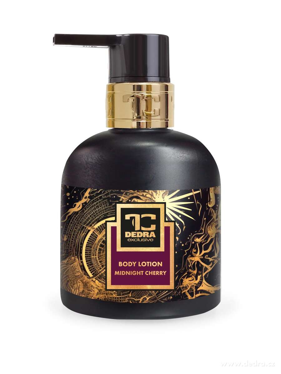 MIDNIGHT CHERRY | zvláčňující tělové mléko s mandlovým olejem | 320 ml