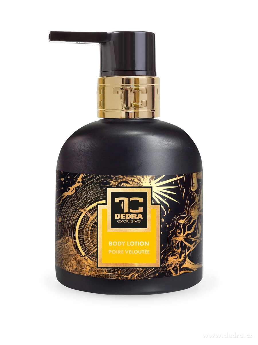 Prírodné zvláčňujúce telové mlieko s exkluzívnym parfémom SAMETOVÁ HRUŠKA