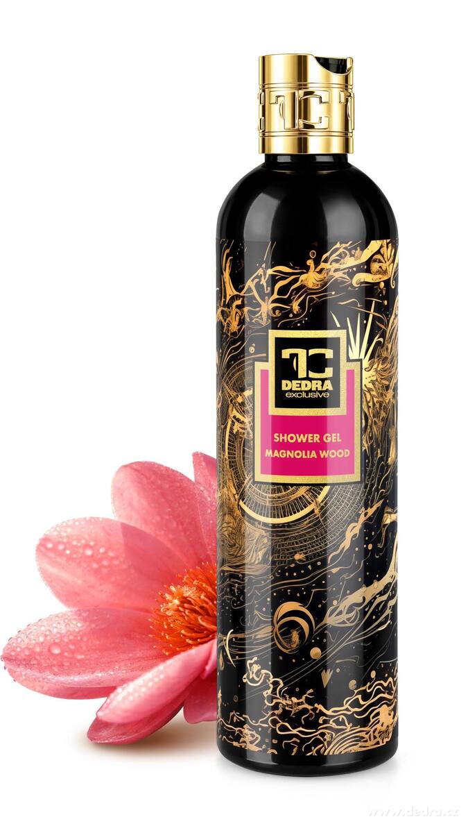 MAGNOLIA WOOD | exkluzivní šetrný sprchový gel s glycerinem & Aloe vera | 320 ml | FC DEDRA exclusive