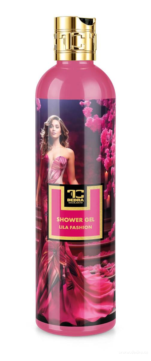 LILA FASHION | exkluzivní šetrný sprchový gel s glycerinem & Aloe vera | 320 ml | LEGENDS