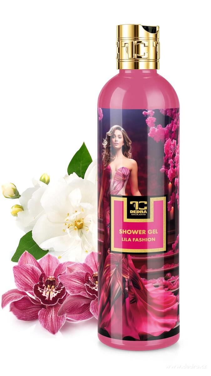 LILA FASHION | exkluzivní šetrný sprchový gel s glycerinem & Aloe vera | 320 ml | LEGENDS