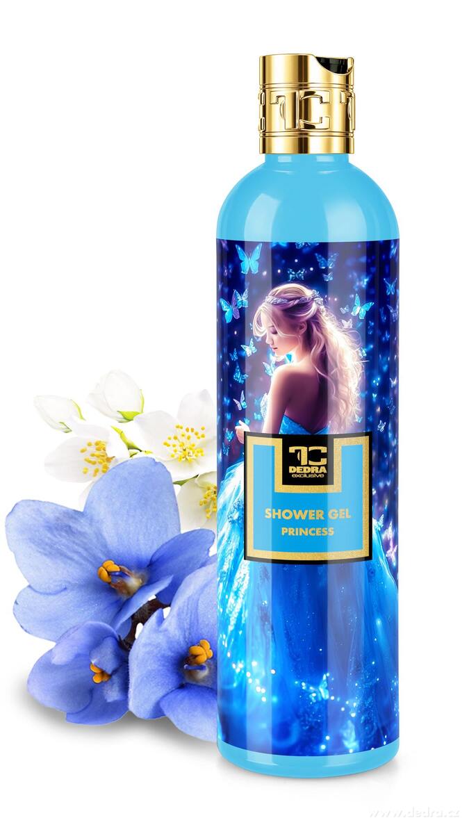 PRINCESS | šetrný sprchový gel s glycerinem & Aloe vera | 320 ml | LEGENDS