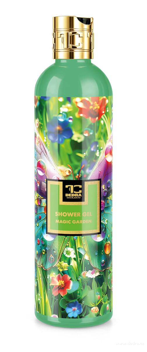 MAGIC GARDEN šetrný sprchový gél s glycerínom a Aloe vera