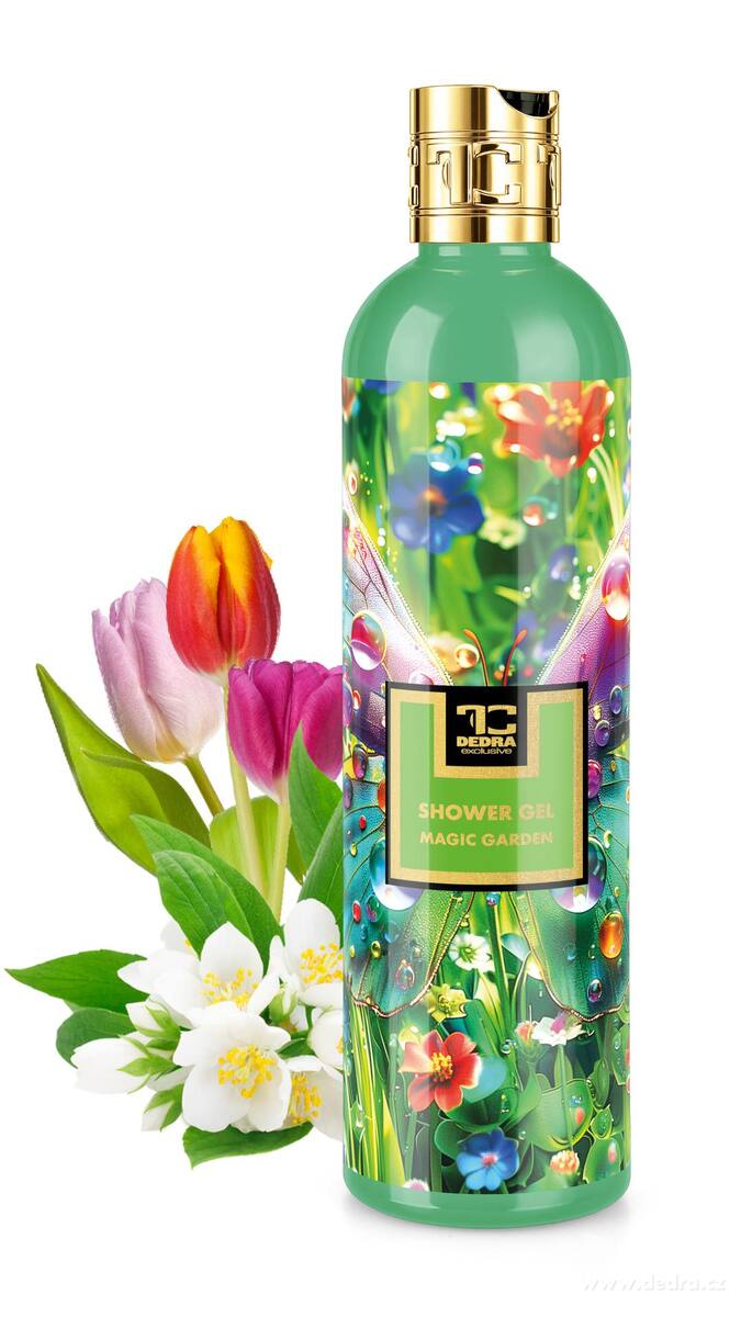 MAGIC GARDEN šetrný sprchový gél s glycerínom a Aloe vera