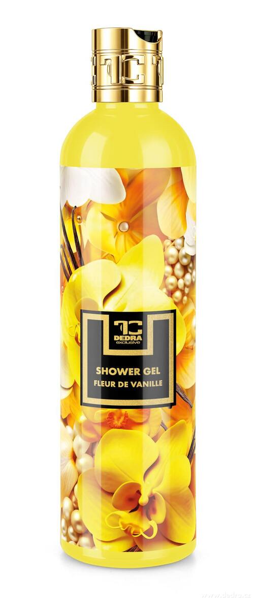 FLEUR DE VANILLE | exkluzivní šetrný sprchový gel s glycerinem & Aloe vera | 320 ml | LEGENDS