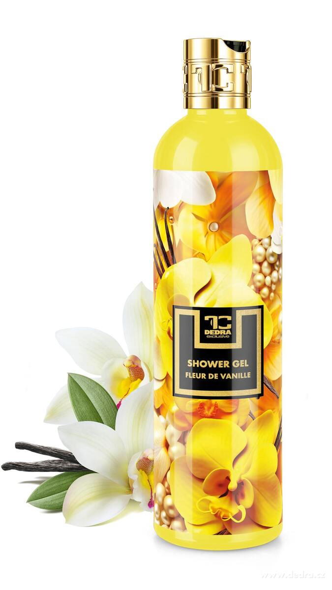 FLEUR DE VANILLE | exkluzivní šetrný sprchový gel s glycerinem & Aloe vera | 320 ml | LEGENDS