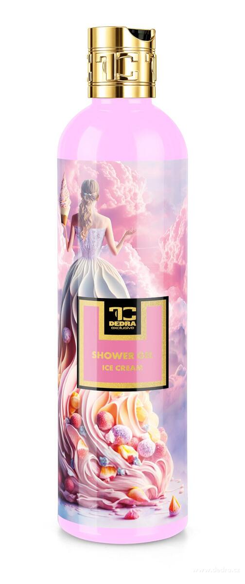 ICE CREAM | exkluzivní šetrný sprchový gel s glycerinem & Aloe vera | 320 ml | LEGENDS
