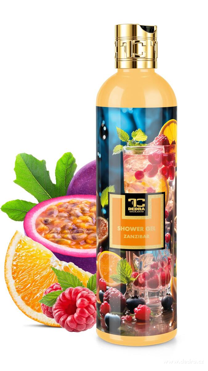 ZANZIBAR | exkluzivní šetrný sprchový gel s glycerinem & Aloe vera | 320 ml | LEGENDS