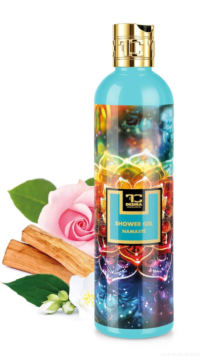 NAMASTÉ | exkluzivní šetrný sprchový gel s glycerinem & Aloe vera | 320 ml | LEGENDS