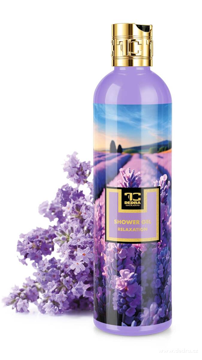 RELAXATION šetrný sprchový gél s glycerínom a Aloe vera