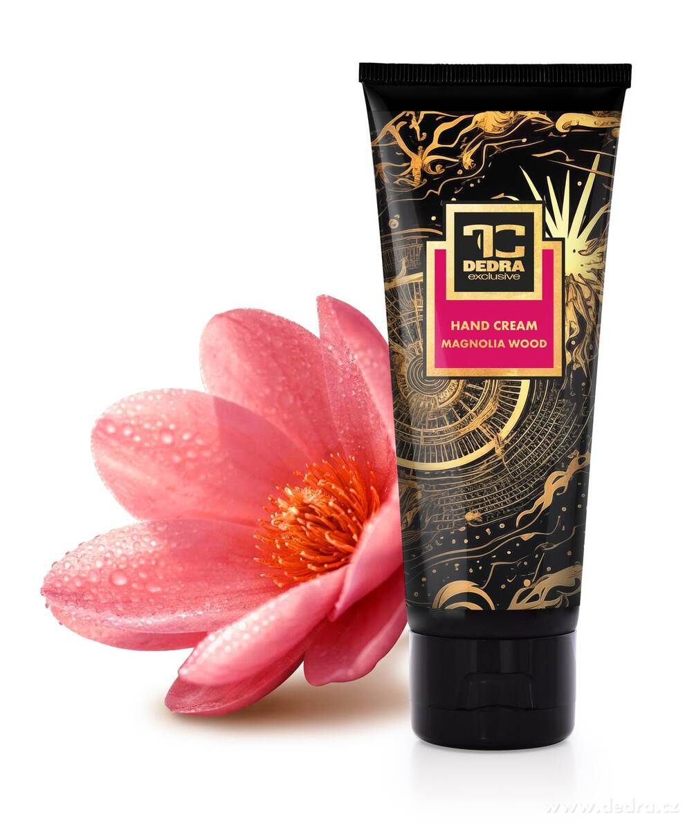 MAGNOLIA WOOD | krém na ruce s mandlovým olejem & pšeničnými klíčky | 75 ml