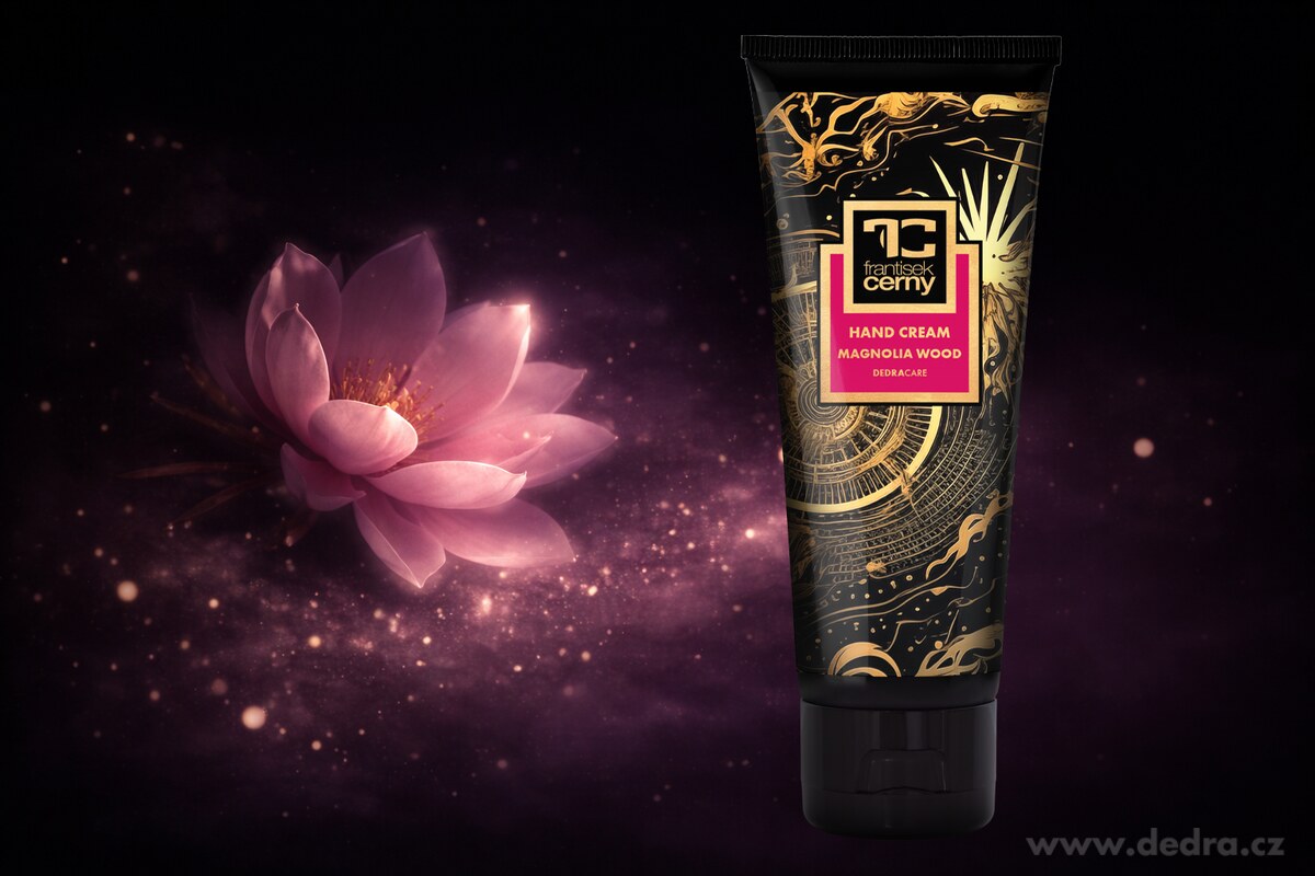 MAGNOLIA WOOD | krém na ruce s mandlovým olejem & pšeničnými klíčky | 75 ml