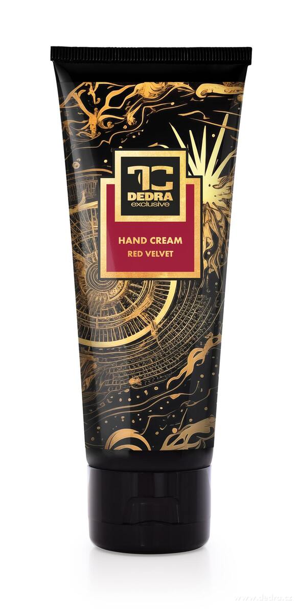 RED VELVET | krém na ruce s mandlovým olejem & pšeničnými klíčky | 75 ml