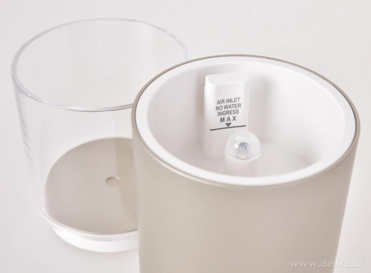 USB dobíjecí přenosný aromadifuzér PARFUMIA® s osvětlením a časovačem