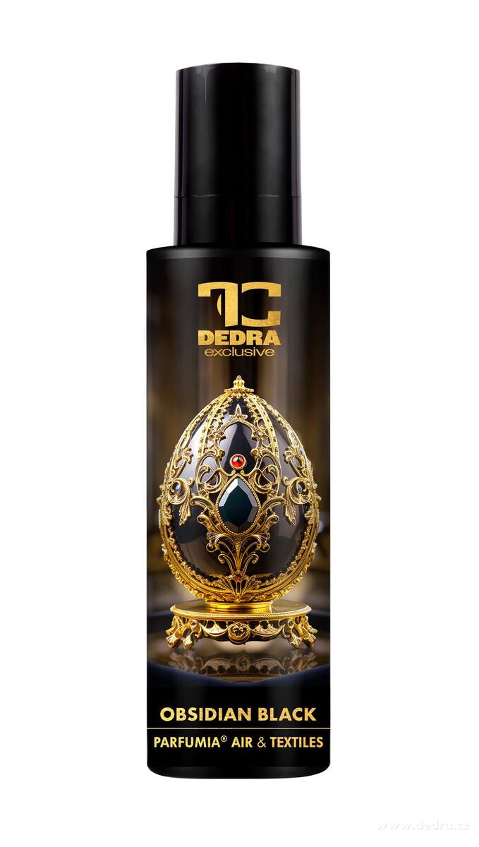 OBSIDIAN BLACK | Osvěžovač vzduchu & textilií | luxusní parfémový sprej | 250 ml