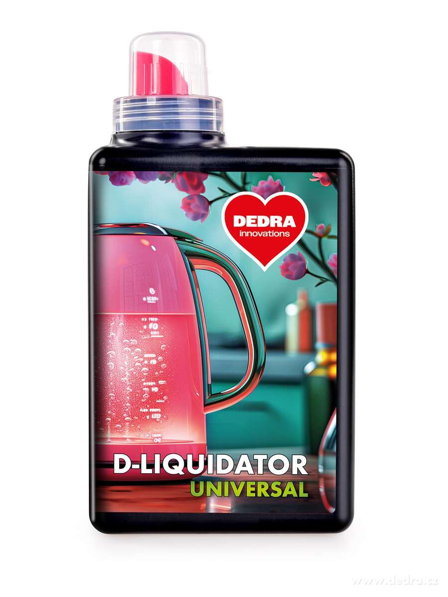 D-LIQUIDATOR | Odstraňovač vodního kamene do spotřebičů | ECO koncentrát | 500 ml