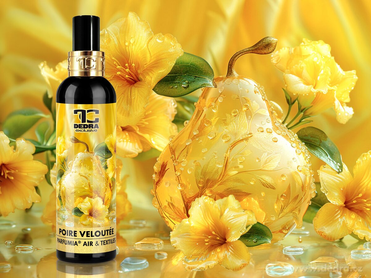 SAMETOVÁ HRUŠKA | Osvěžovač vzduchu & textilií | luxusní parfémový sprej | 200 ml