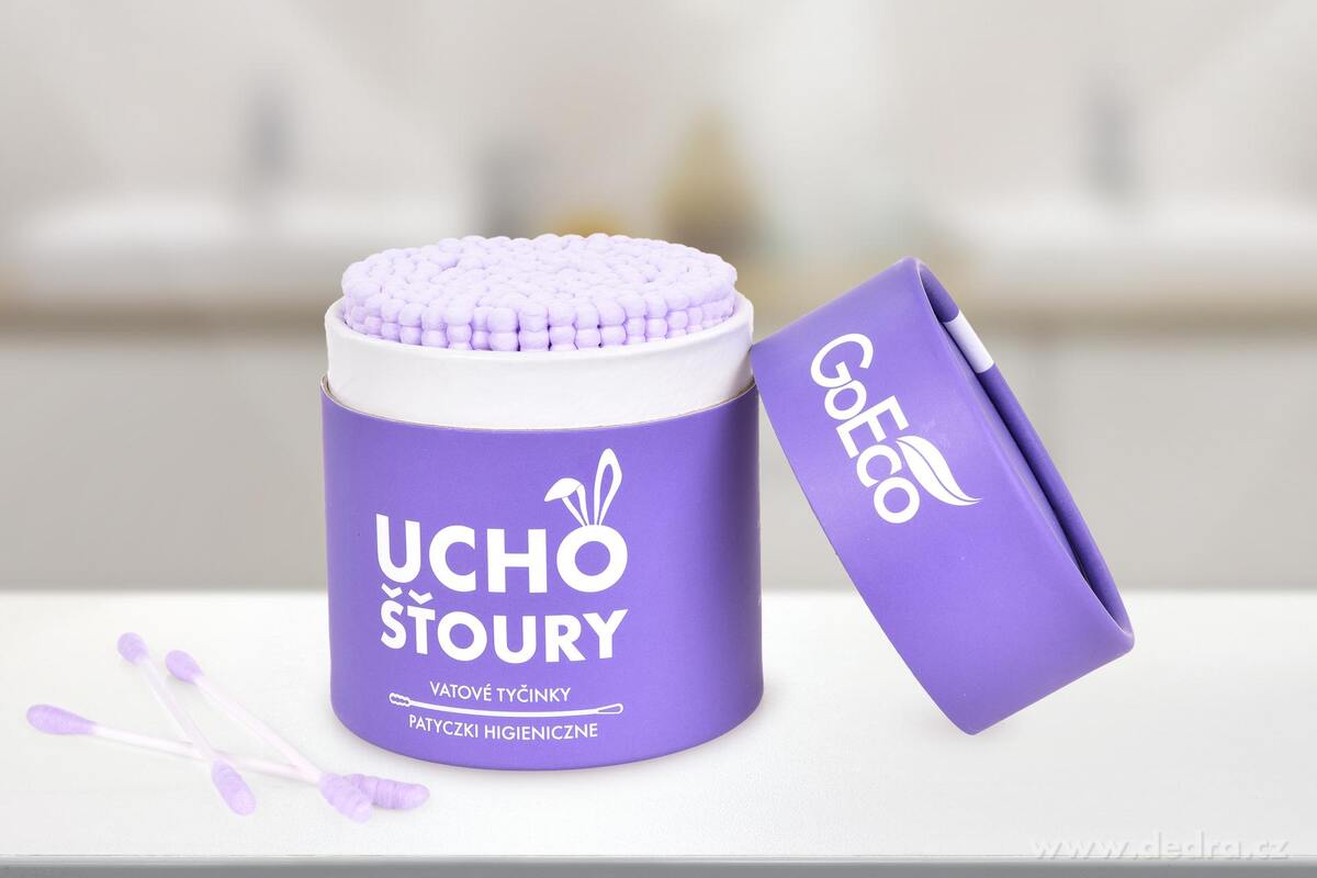 UCHOŠŤÚRY ekologické vatové tyčinky