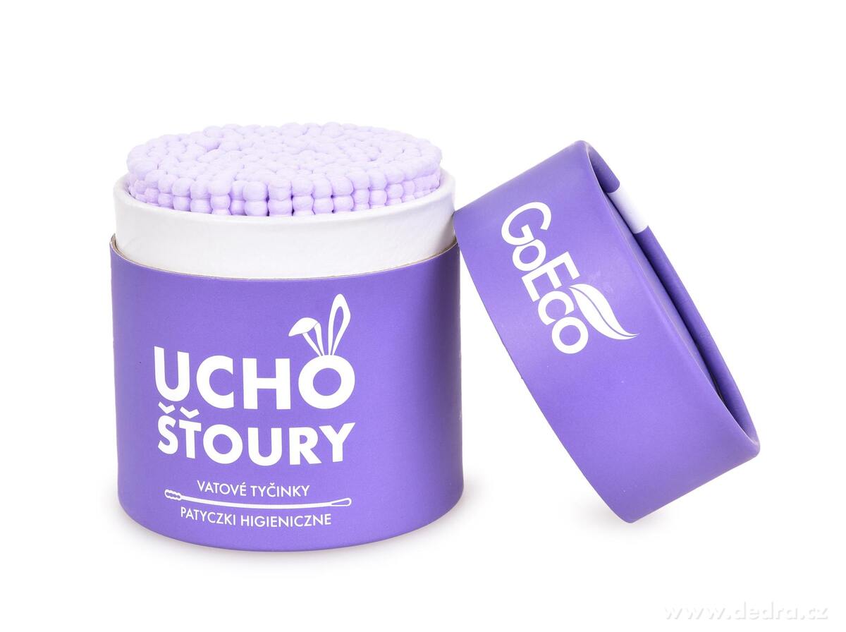 UCHOŠŤÚRY ekologické vatové tyčinky