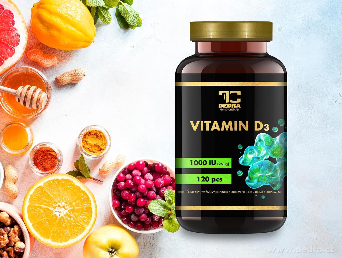 VITAMIN D3 1000 IU | imunita & kosti