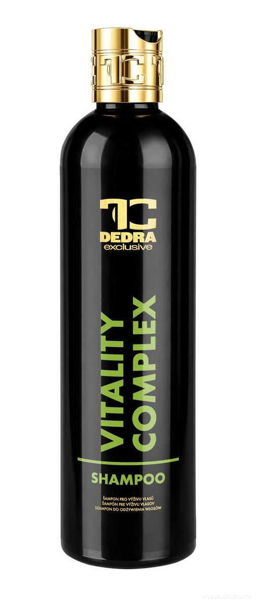VITALITY COMPLEX | šampón pro každodenní použití s Keratinem & Pšeničnými proteiny | výživa & posílení vlasů 320 ml