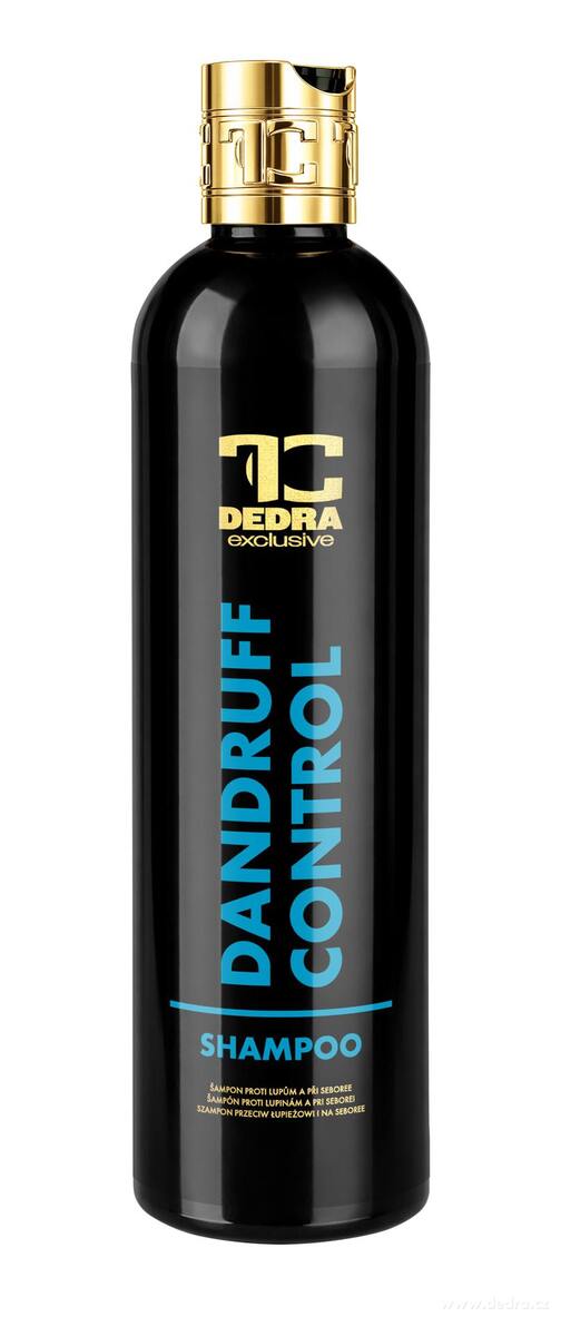 DANDRUFF CONTROL | šampón proti lupům a při seboree s Keratinem, Pšeničnými proteiny & Ziziphus Joazeiro | zdravé vlasy bez lupů