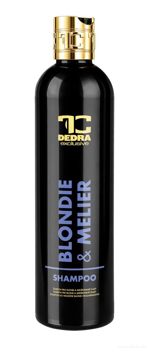 BLONDIE & MELIER | šampón s fialovým pigmentem | pro světlé a lesklé vlasy bez žlutých tónů 320 ml