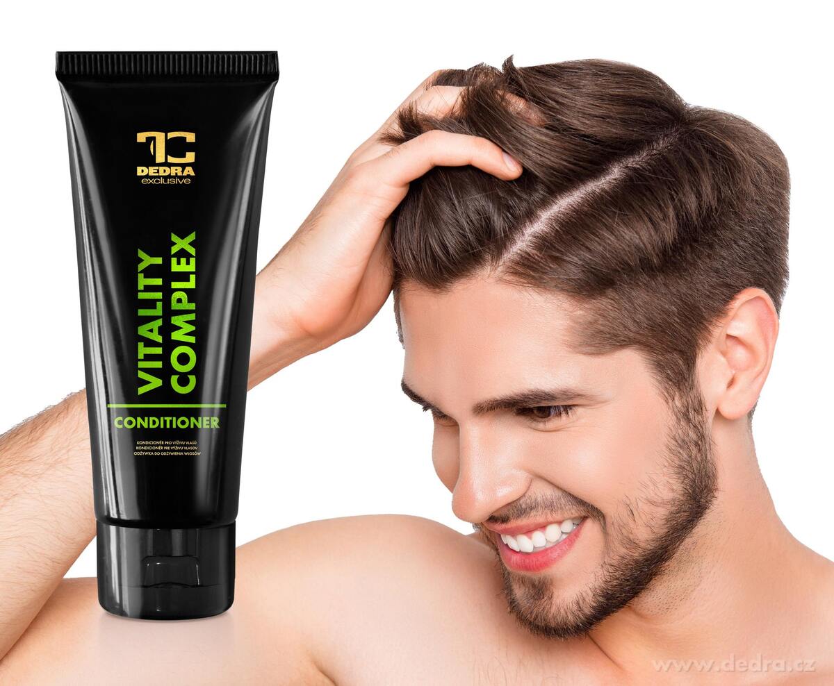 VITALITY COMPLEX | kondicionér pro každodenní použití s Keratinem, Kaméliovým olejem & Hemisqualane | hladké & zářivě lesklé vlasy 250 ml
