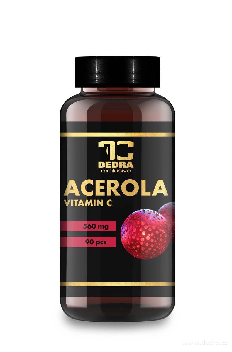 ACEROLA extrakt z plodů 10:1 560 mg | přírodní vitamín C