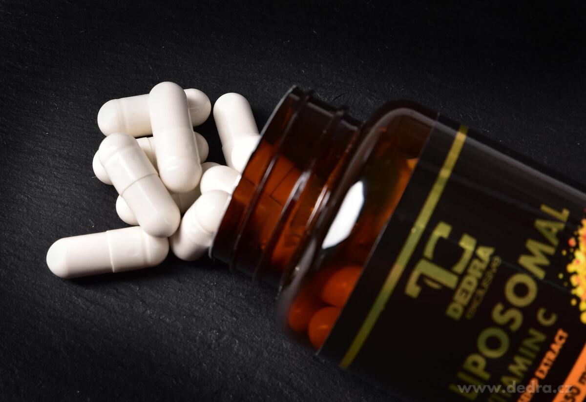 LIPOZOMÁLNÍ VITAMÍN C se šípkem 250 mg | maximální vstřebatelnost, imunita & vitalita | 60 kapslí