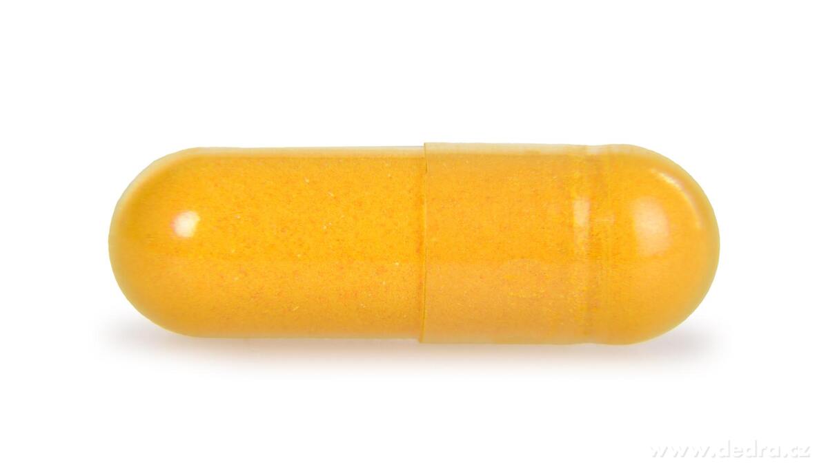 CURCUMIN + PIPERINE 515 mg silný extrakt kurkumy s piperínom - podpora kĺbov, imunity a trávenia