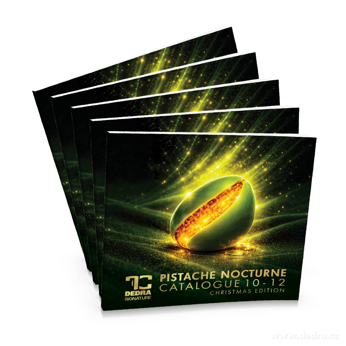 5 ks | PISTACHE NOCTURNE | CATALOGUE 10 - 12 | CHRISTMAS EDITION