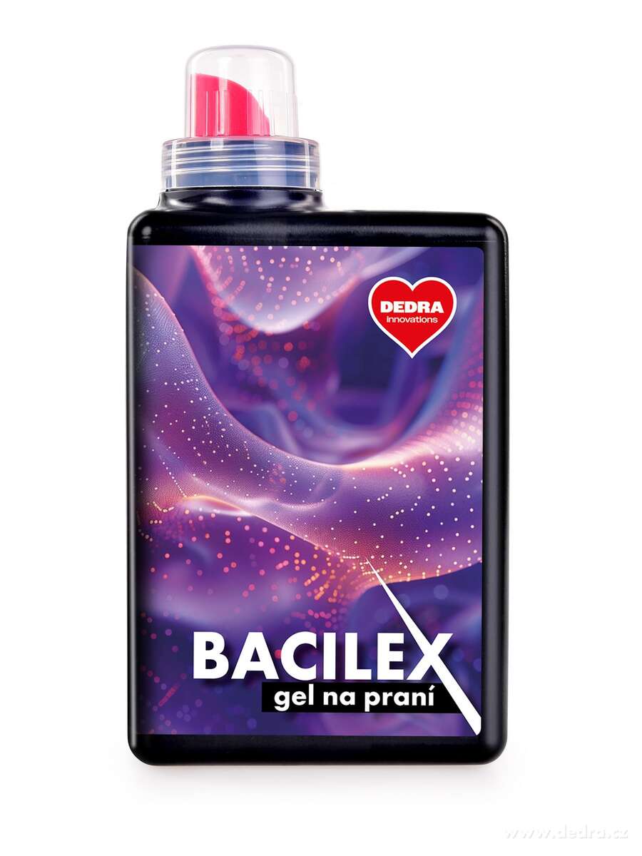 BACILEX | hygienický prací gel s antimikrobiální přísadou | na bílé & barevné prádlo | 28 praní