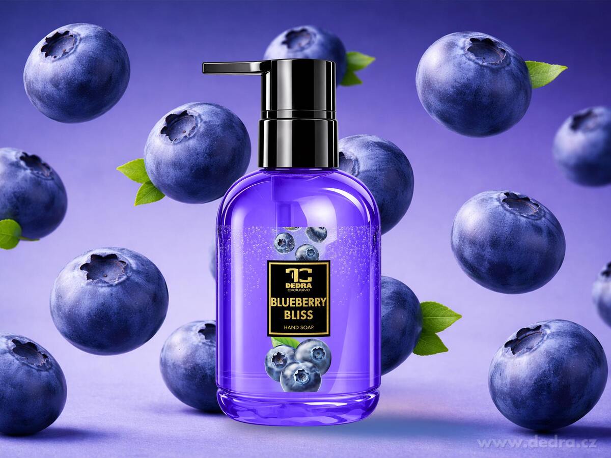 BLUEBERRY BLISS | šetrné tekuté mýdlo s glycerinem | 310 ml | FRUITY EDITION