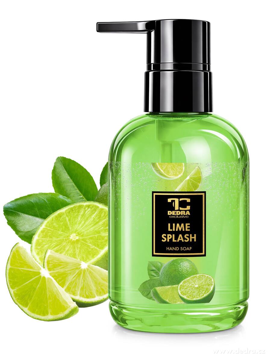 LIME SPLASH | šetrné tekuté mýdlo s glycerinem | 310 ml | FRUITY EDITION