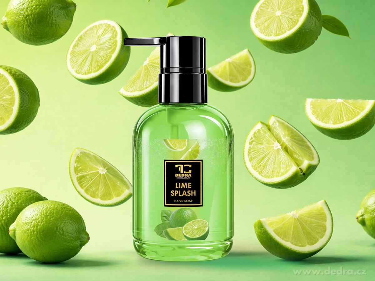 LIME SPLASH | šetrné tekuté mýdlo s glycerinem | 310 ml | FRUITY EDITION