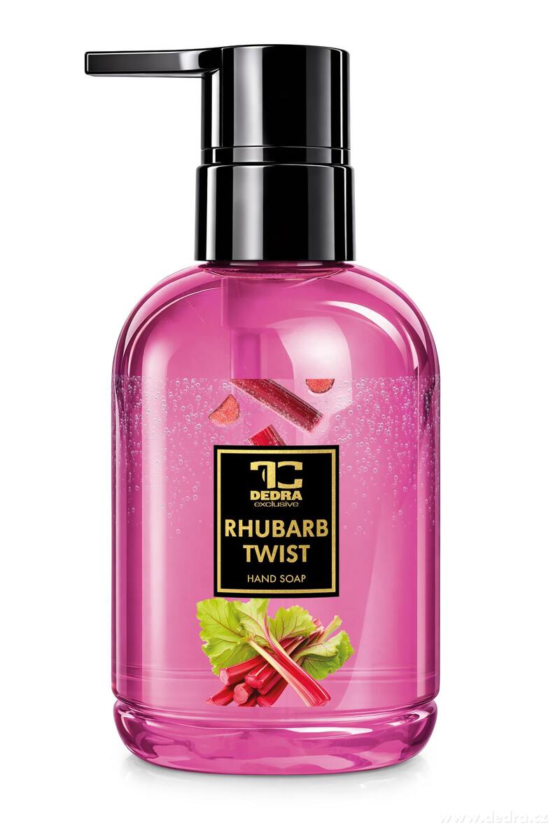 RHUBARB TWIST | šetrné tekuté mýdlo s glycerinem | 310 ml | FRUITY EDITION