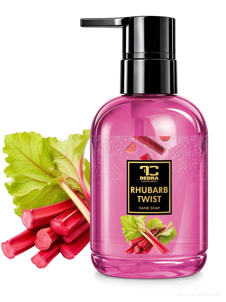 RHUBARB TWIST | šetrné tekuté mýdlo s glycerinem | 310 ml | FRUITY EDITION