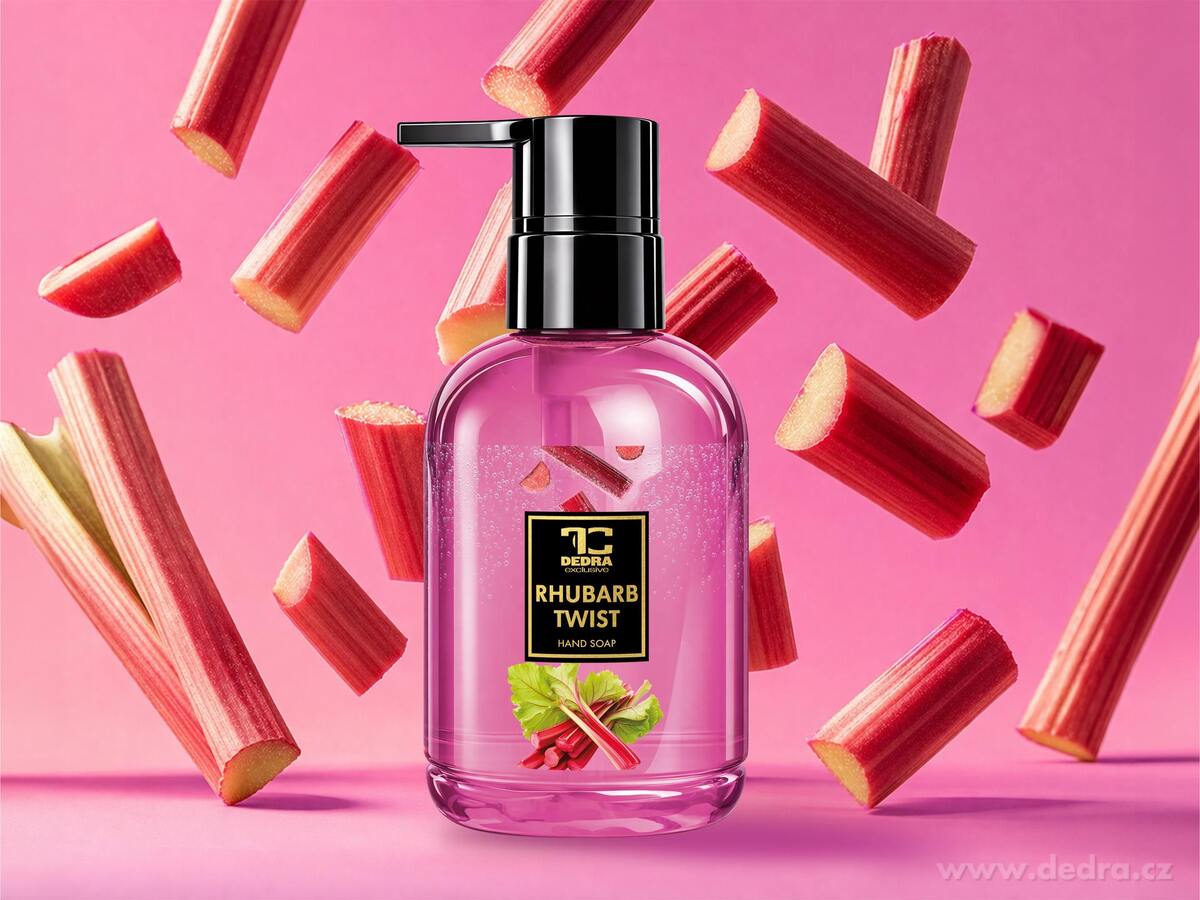 RHUBARB TWIST | šetrné tekuté mýdlo s glycerinem | 310 ml | FRUITY EDITION