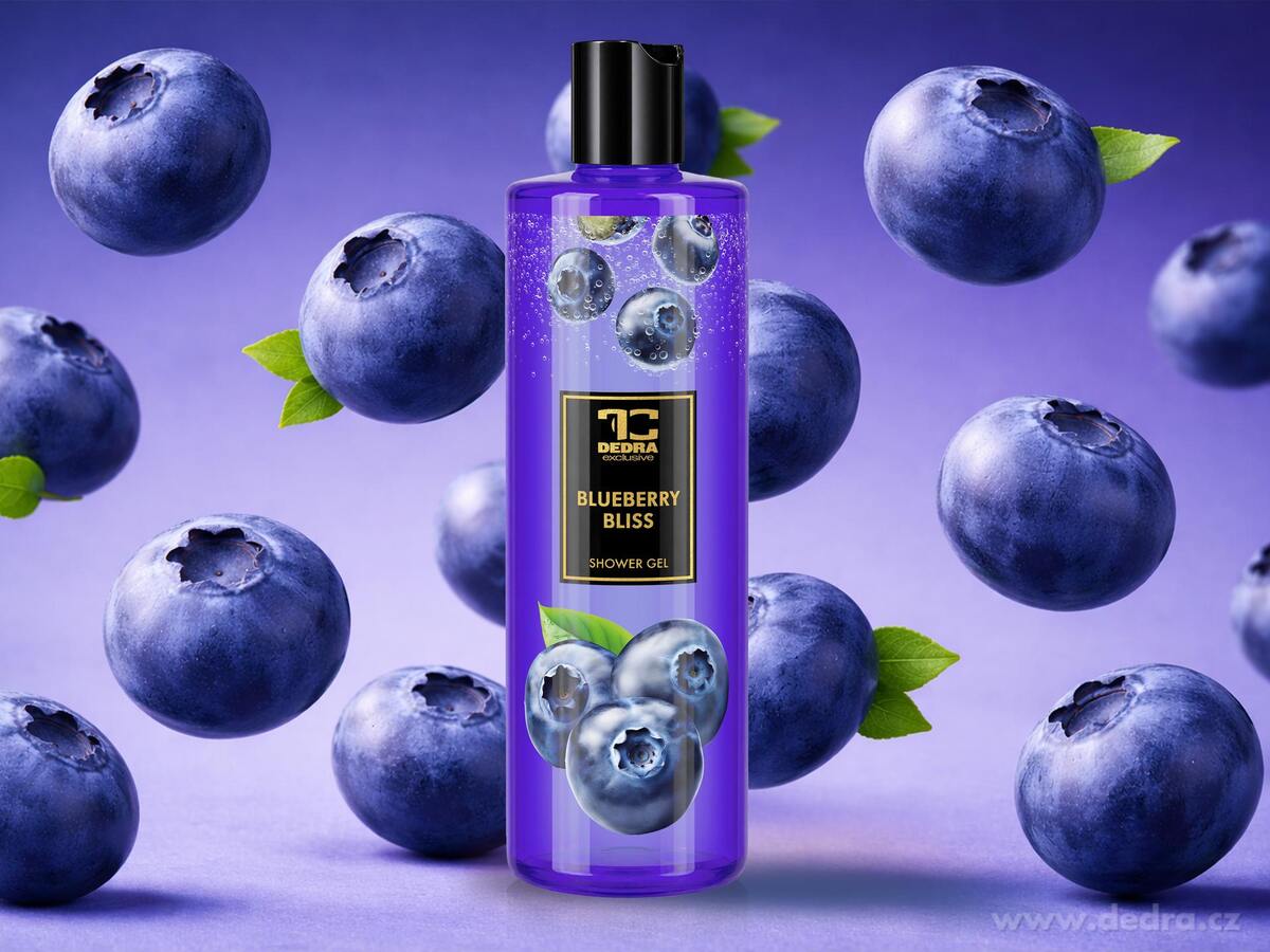 BLUEBERRY BLISS | šetrný sprchový gel s glycerinem | 420 ml | FRUITY EDITION