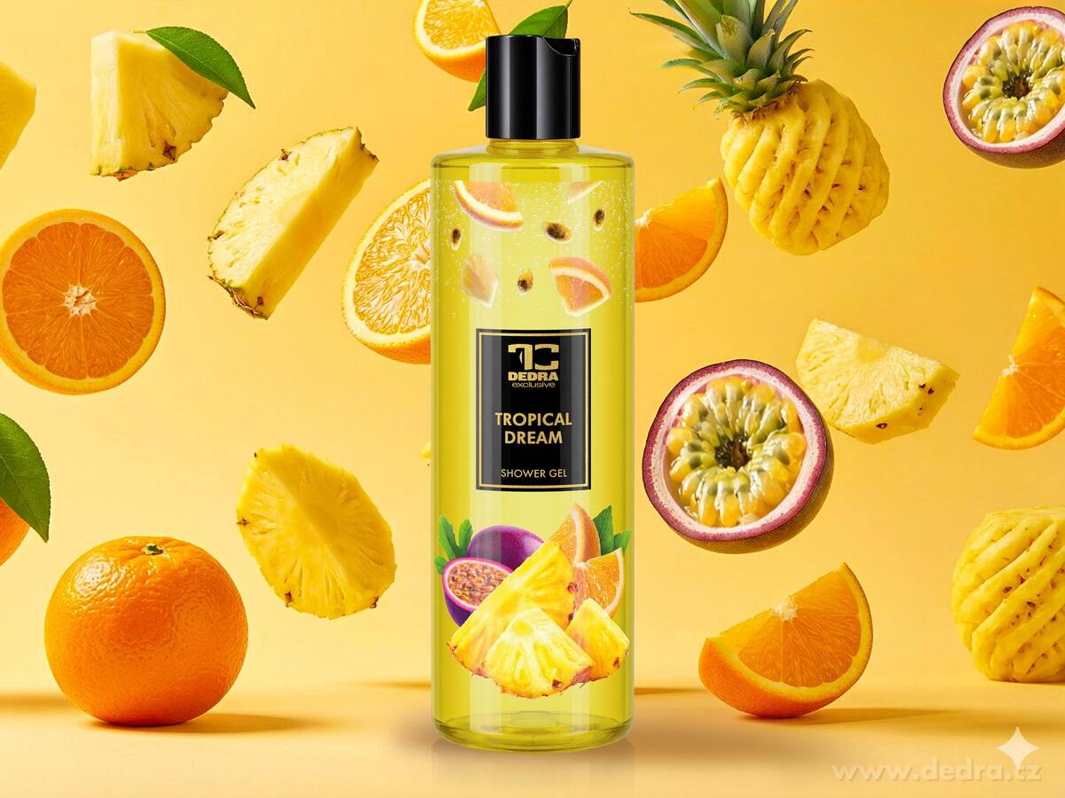 TROPICAL DREAM | šetrný sprchový gel s glycerinem | 420 ml | FRUITY EDITION