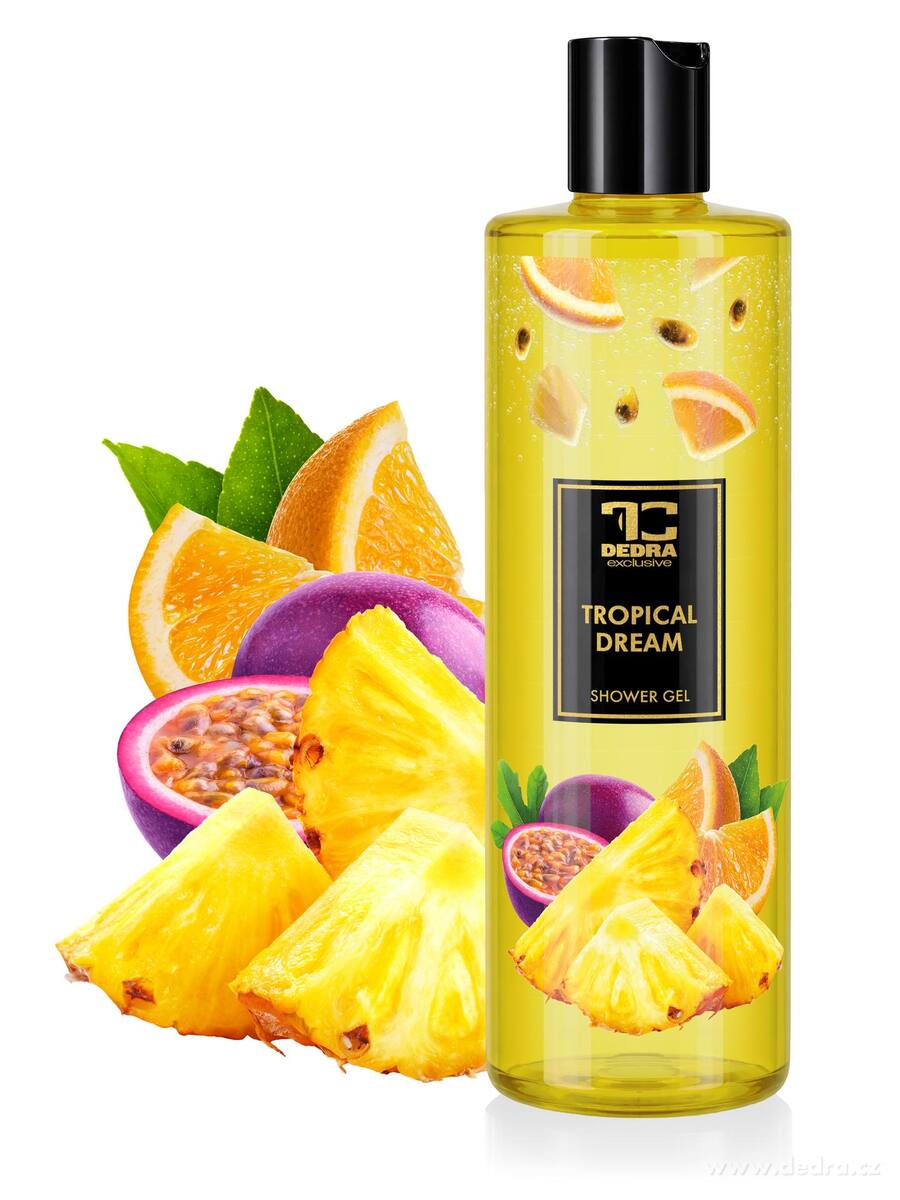 TROPICAL DREAM | šetrný sprchový gel s glycerinem | 420 ml | FRUITY EDITION