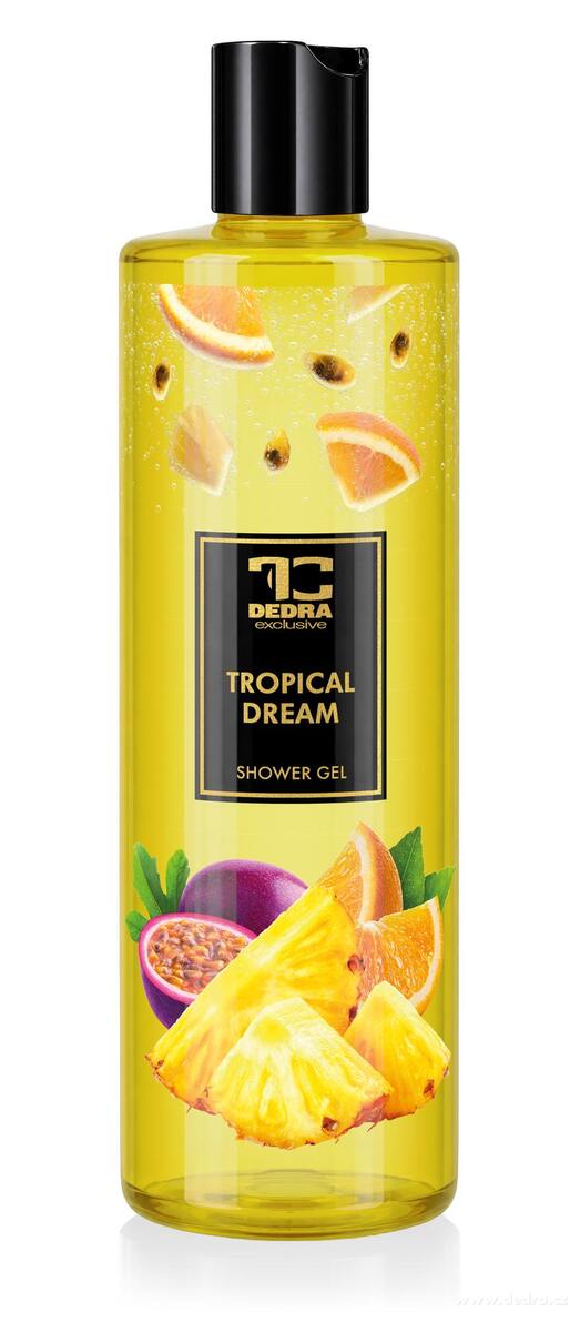 TROPICAL DREAM | šetrný sprchový gel s glycerinem | 420 ml | FRUITY EDITION